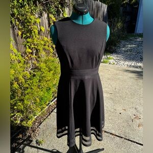 Calvin Klein Black Midi Dress